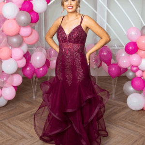 Style PF9806, Blackcurrant, available in size 10